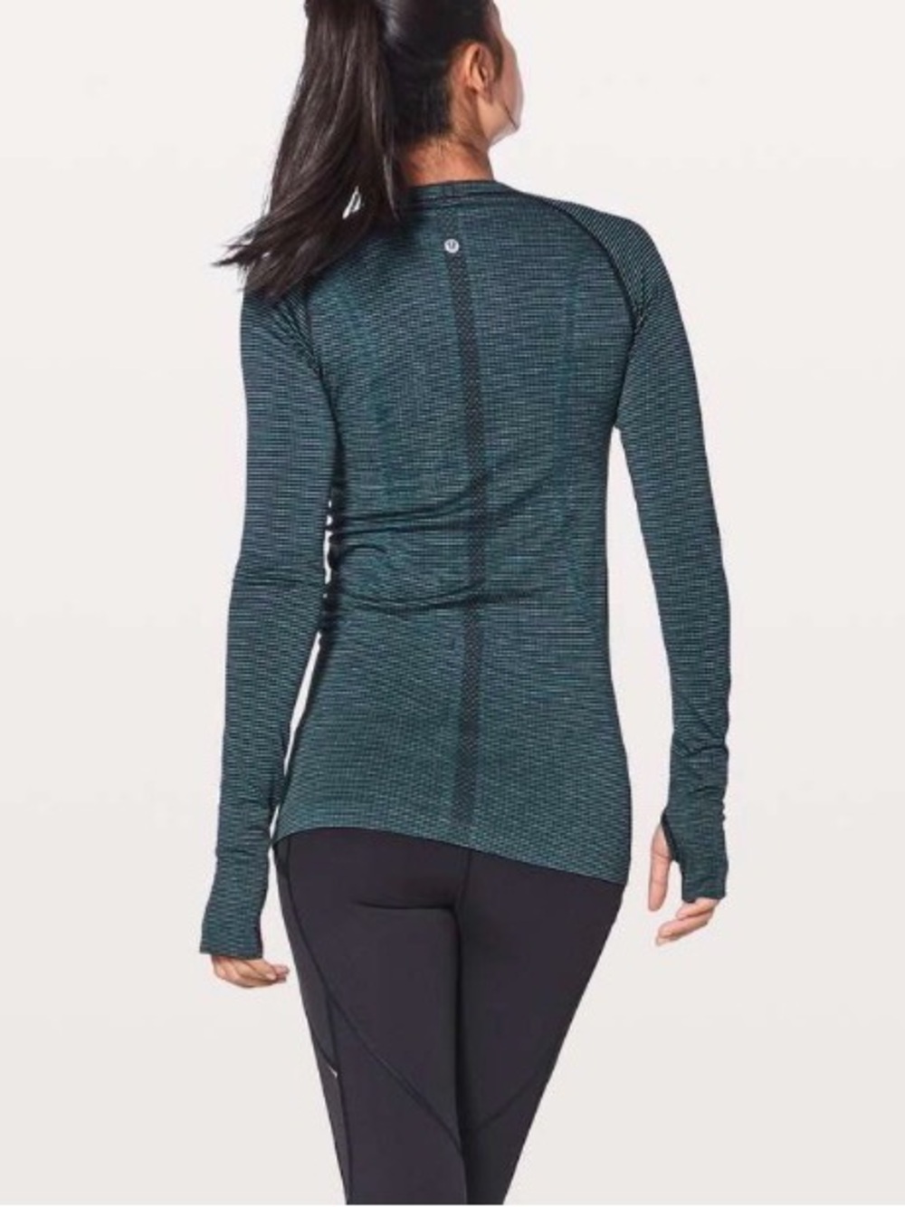 Lululemon Swiftly Tech Long Sleeve Size 6 Dark Maritime Lavender Blue